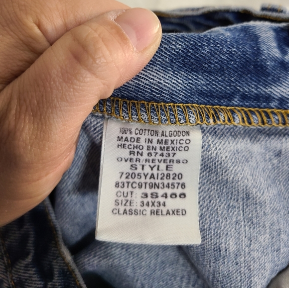 Ralph Lauren Polo Jeans Co. Men's Classic Relaxed Jeans Size 34x34 - Picture 4 of 8